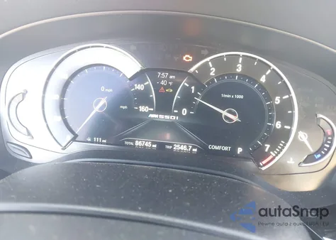 2017 BMW 540I xDrive из США, поврежденный, VIN WBAJE7C35HG889902